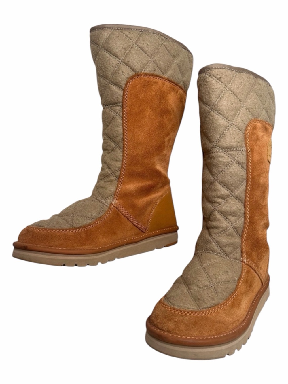 Sorel Campus Tall‎ Quilted Suede Winter Snow Boots Women’s 7.5 Insulated